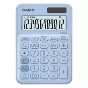 CASIO MS 20 UC stolni kalkulator, 12 znamenaka, svijetloplav 45013244