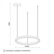 SOLEA 133 LUSTER 45W 3000K CAPPUCCINO