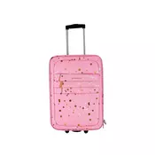 Kabinski kovček TRAVEL AND MORE - zlat, 34 l