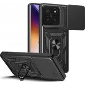 Defender Slide ovitek za Xiaomi 14T Pro - črn