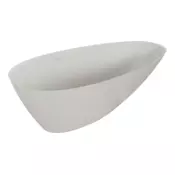 Mexen Milano samostoječa kad iz konglomerata 150 x 82 cm, mat beton - 57301508561