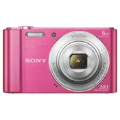 Digitalni foto-aparat Sony DSCW810, Pink