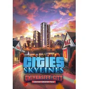 Cities: Skylines - Content Creator Pack: University City (DLC) (PC) Steam Key EUROPE