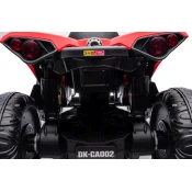 Otroški štirikolesnik na baterijo 12V CAN-AM Renegate rdeča