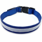 Bentech LED svetleča ovratnica DC3100 - modra M
