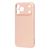 OBAL:ME Sijajni ovitek za Apple iPhone 17 Pro Max, pudrasto roza
