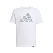 Adidas Majica za decake J Camo T, JV5077, Bela