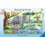 Ravensburger sestavljanka Živali v Afriki
