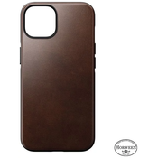 Nomad Modern Leather MagSafe Case, brown - iPhone 14 (NM01226185)