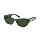 SWAROVSKI Ženske naocare za sunce 0SK6022 102671 51, Tamnozelene