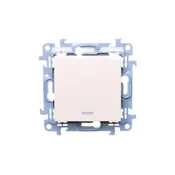 shumee Enopolno stikalo Simon 10 z LED osvetlitvijo 10AX IP20 kremne barve CW1L.01/41