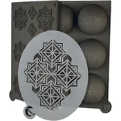 Plate-it Dekorativni modelčki Ornamenti, 3 kosi, 45 mm, dolžina: 245 mm, širina: 165 mm