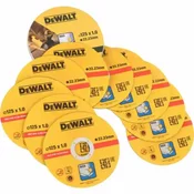 DeWalt DT3507 rezne ploce za metal FASTCUT – 10 kom, 125 x 22,23 x 1,0 mm