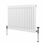 MONSTER Tradicionalni radiator z 2 stolpcema - 600 x 832 mm - bel, (21569793)