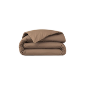 Bombažna prevleka za odejo BOSS BEBOSS Camel 140 x 200 cm rjava barva