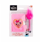 Plišast dnevnik s pisalom - Minnie