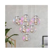 Eglo 901922 - Luster na sajli ARISCANI 10xE27/60W/230V sjajni hrom