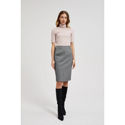 Marisse Womens Skirt Z-Sc-4503 Grey