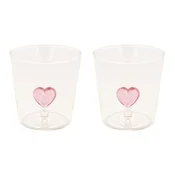 2-piece drinking glass set, borosilicate glass, 350ml, Twist&Match,
