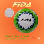 FIDA FN-500 - HYBRID - nogometna žoga - velikost 5 - FIDA - Žoga - Nogometna - 6