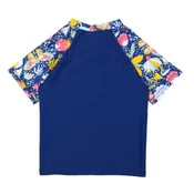 Splash about short sleeve rash top garden delight 3-4