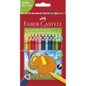 Faber-Castell Pastelke Extra Jumbo - 24 barv