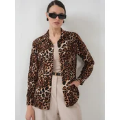 Bigdart Bluza rjava/svetlo rjava/črna