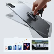 shumee Magnetno držalo za telefon na armaturni plošči, sive barve