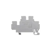 Wago 2-nivojski konektor za letev 2,5 mm2 L/L siv 870-501