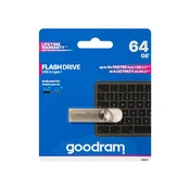 slomart USB ključ GOODRAM 64 GB USB 3.2 Gen 1, kovinski
