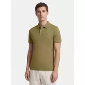 Gant Polo majica Shield 2210 Temno zelena Regular Fit