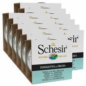Schesir cat tuna in špar v želatini 12x85 g