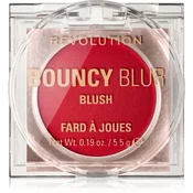 Revolution Bouncy Blur Rdečilo za posvetlitev odtenek Coral Blur Burst 5.5 g