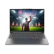 LENOVO Ideapad Pro 5 prenosnik Intel Core Ultra 9 386H, 16 2,8K OLED, 32 GB RAM, 1 TB SSD, RTX 5060, Windows 11 Home, Luna Grey, 3-letna garancija