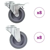 Okretni kotacici s otvorom za vijke 16 kom 75 mm