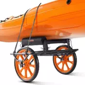 VEVOR Voziček za kajak 770x495x425 mm nosilnost 1497 kg črne barve