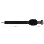 CangHua Zamenska narukvica za pametni sat za Apple Watch, Crna