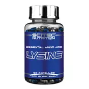 SCITEC NUTRITION aminokisline Lysine, 90 kapsul
