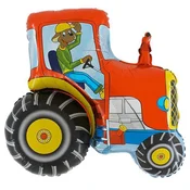 shumee Folija balon - Rdeči traktor, Grabo