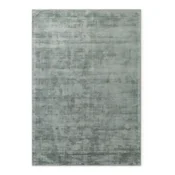 Svetlo modra ročno tkana viskozna preproga 160x230 cm Noemi – Vikosa