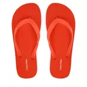 Japonke Calvin Klein Logo Strap HM0HM02105 Oranžna