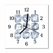 tulup.si Steklena kvadratna ura Ice 30x30 cm