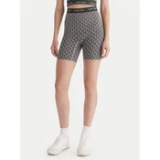 Kratke hlače Calvin Klein Underwear siva barva, LV00QF8488
