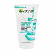 Garnier Skin Naturals Hyaluronic Aloe Foam pjena za čišćenje za zaglađivanje i posvjetljivanje kože 150 ml