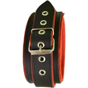 Usnjeni ovratnik BlackRed