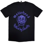Motörhead Majica Killed By Death Lyric Unisex Black M