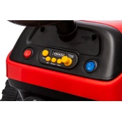 Otroški traktor na akumulator BBH-030 rdeča
