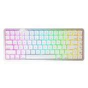 Akko Air 01 Low Profile bežicna mehanicka tastatura 75%, Cloud White