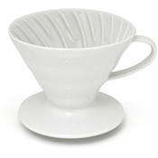 Hario keramični kavni Dripper V60-02, bel