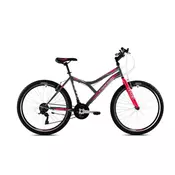 Capriolo MTB Diavolo 600 FS / 18HT 19 brdski bicikl, sivo-rozi
